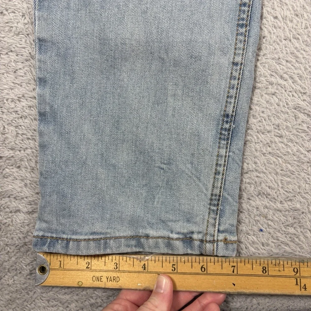 Levi's 511 Slim Fit Jeans Mens 33x30 Light Wash Blue Stretch Denim 04511